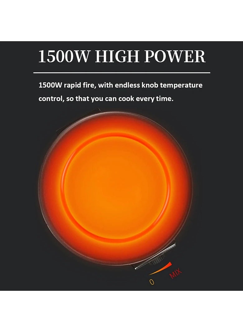 سوكاني صانعة الكريب الكهربائية SOKANY SK-08131 مع درجة حرارة قابلة للتعديل وصينية غير لاصقة سهلة التنظيف- اسود - Image 3