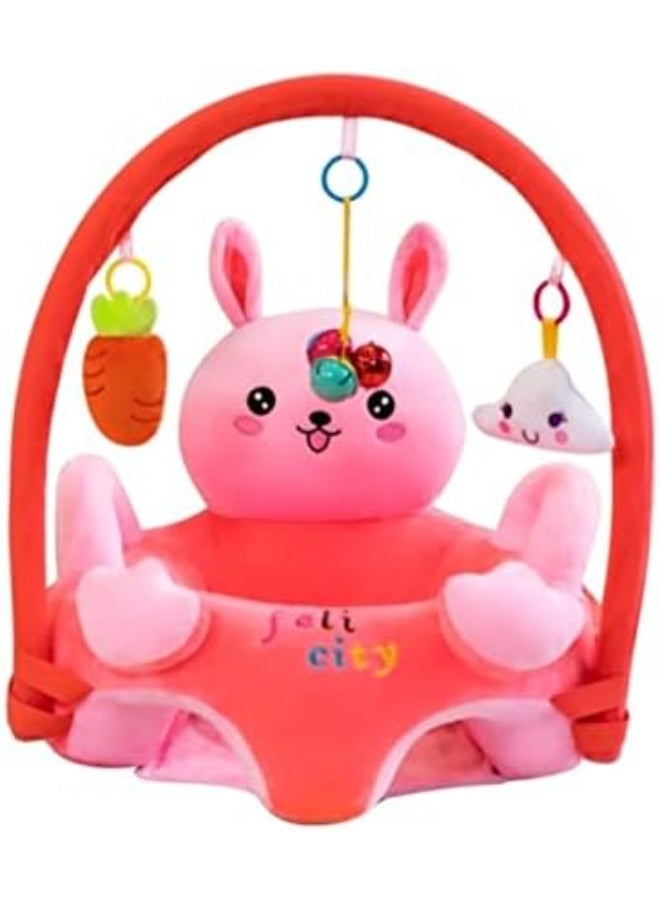 Baby Sitting & Standing Education Toy – Soft Support Toy with Anklet | Imported Plush Learning Stand for Infants  - Image 1