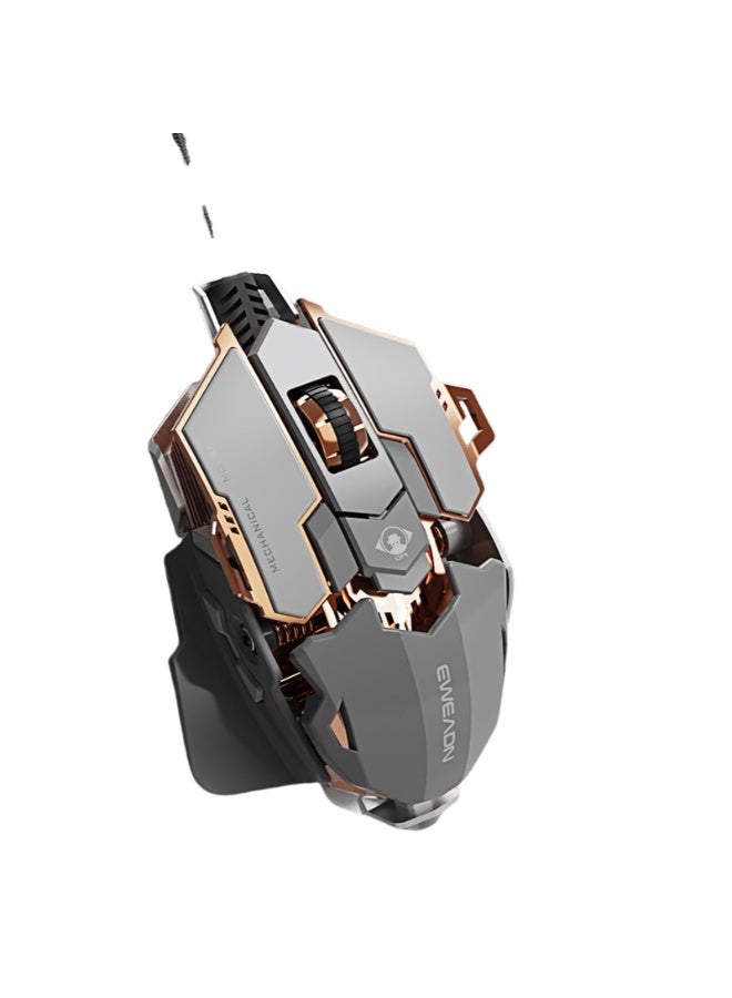 EBMINI New Frontier Esports Gaming Mechanical Silent Wired Mouse