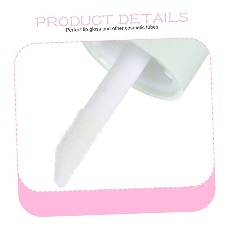 8pcs 5ml Mini Lip Gloss Tubes Wand Empty Lip Gloss Bottles Bulk Pack Sturdy Plastic Pp Material for Cosmetics Samples - Image 4