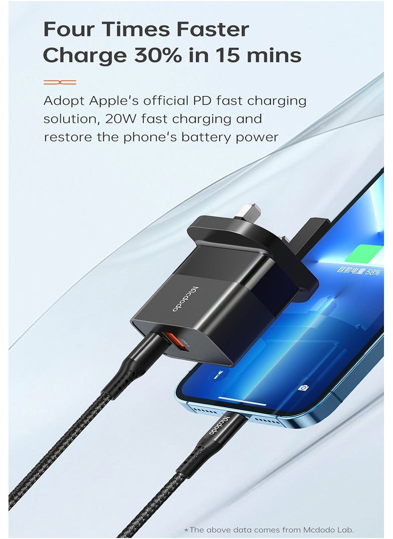 مكدودو شاحن سريع بقوة 20W PD  - Image 3