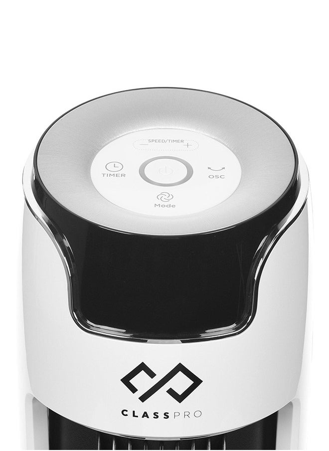ClassPro Tower Fan 45W White  - Image 5