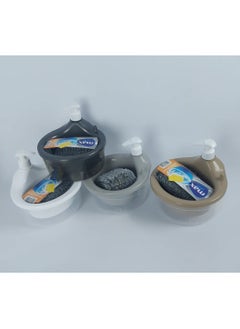 max plast Max Plast Single Bowl Soap Dispenser Made of High Quality Plastic, Multi Color  - Image 1