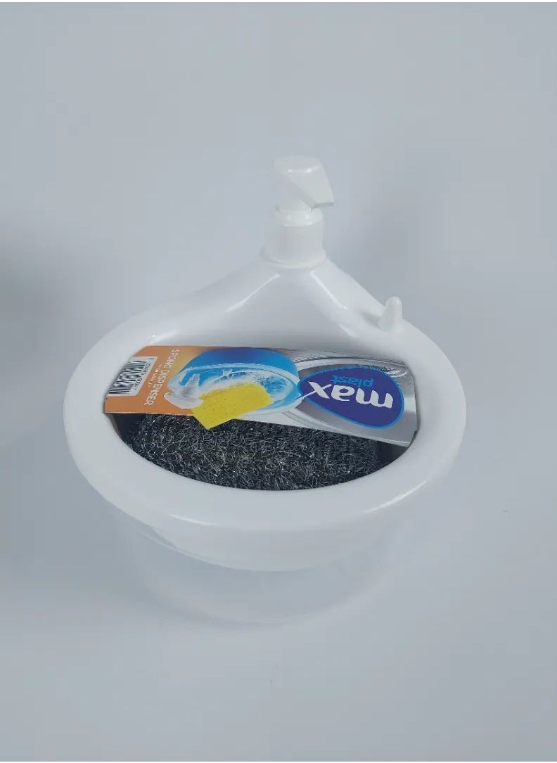 max plast Max Plast Single Bowl Soap Dispenser Made of High Quality Plastic, Multi Color  - Image 4