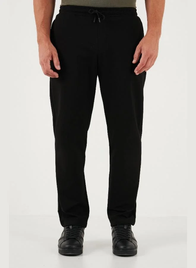 Buratti  Buratti Regular Fit Normal Waist Straight Leg Sweatpants Men's TRACKSUIT PANTS 5908050 for Men | Best Price UAE