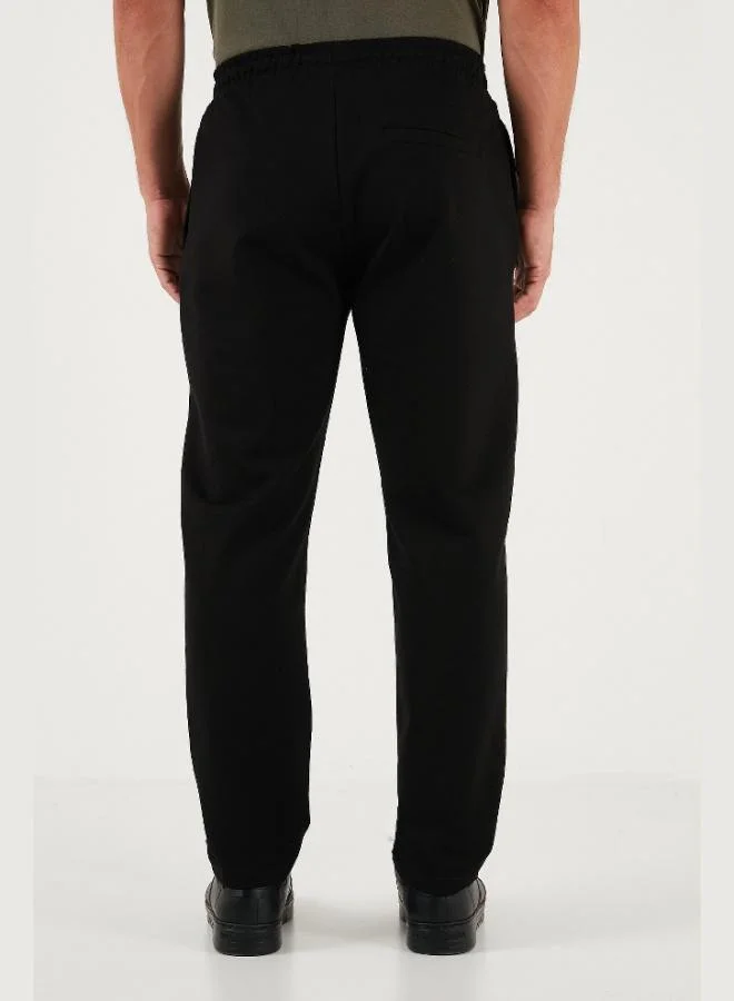 Buratti  Buratti Regular Fit Normal Waist Straight Leg Sweatpants Men's TRACKSUIT PANTS 5908050 for Men | Best Price UAE