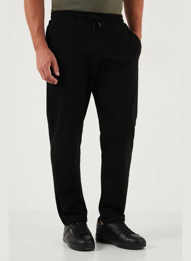 Buratti  Buratti Regular Fit Normal Waist Straight Leg Sweatpants Men's TRACKSUIT PANTS 5908050 for Men | Best Price UAE