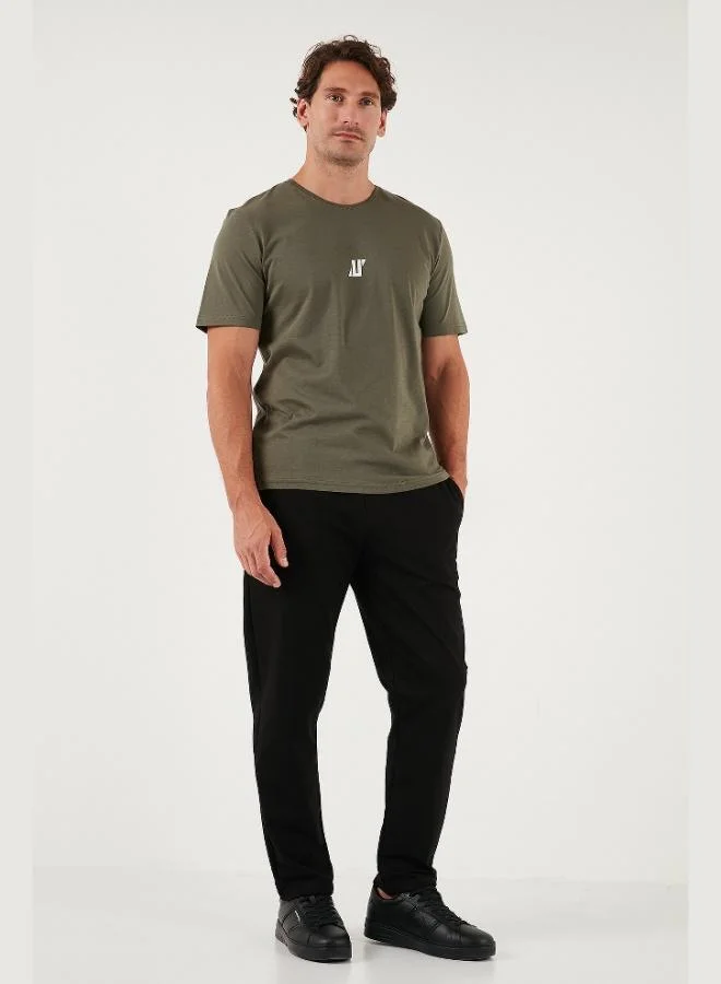 Buratti  Buratti Regular Fit Normal Waist Straight Leg Sweatpants Men's TRACKSUIT PANTS 5908050 for Men | Best Price UAE