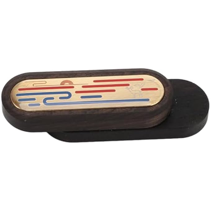 Jiawu Pocket Fingertip Sliding Toy for Relaxation, Handmade Soothing Toy for Adults and Children, Office Station - Image 1