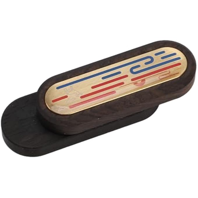 Jiawu Pocket Fingertip Sliding Toy for Relaxation, Handmade Soothing Toy for Adults and Children, Office Station - Image 2