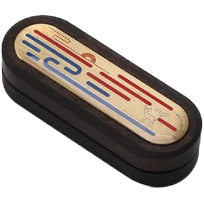 Jiawu Pocket Fingertip Sliding Toy for Relaxation, Handmade Soothing Toy for Adults and Children, Office Station - Image 3