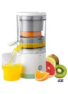 ELTRAZONE ELTRAZONE Portable Blender & Electric Citrus Juicer -Rechargeable Hands-Free Masticating Orange & Lemon Squeezer with USB Travel Cup, Compact, Lightweight, Wireless Convenience, Efficient for Citrus Fruits, One-Touch Operation for Home, Office & Travel 
