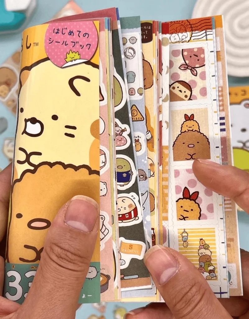 Kağıt Gemi Dükkan Paper Ship Shop Sumikko Gurashi Notebook Sticker Bullet Journal Notebook Decoration Stickers