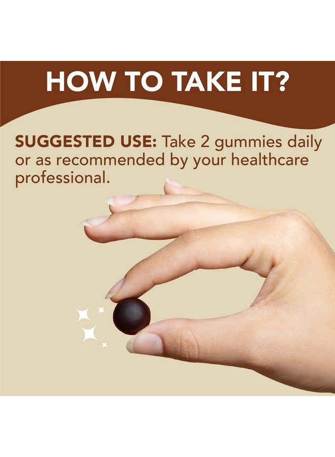 Sakoon nutrition Lions Mane Mushroom Gummies with Turkey Tail, Reishi & More, 2500mg, 60 Count, Raspberry Flavored - Image 4