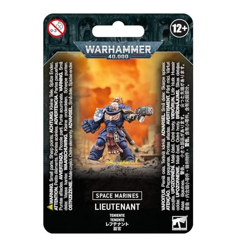 Games Workshop Warhammer 40k - Space Marines Primaris Lieutenant, Blue - Image 1