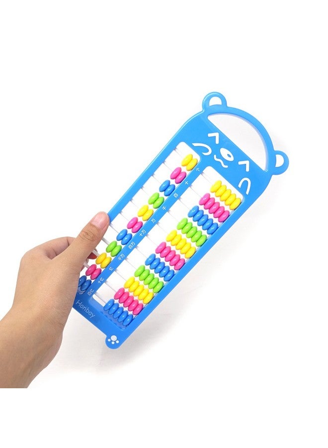Honbay Cartoon Bear 11 Digits Plastic Chinese Abacus Soroban Arithmetic Tool Calculating Tool, Random Color - Image 4