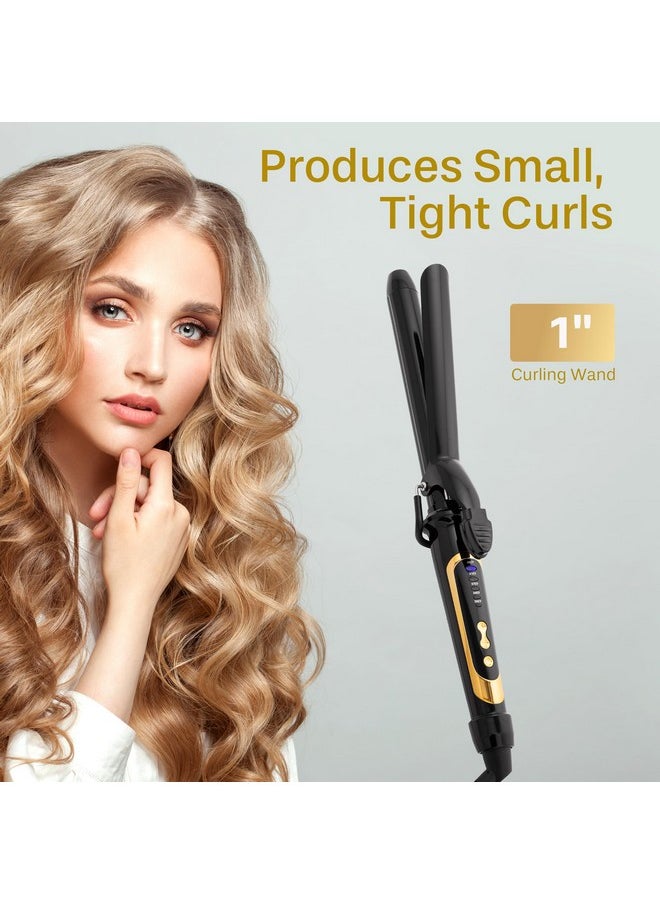 Asani - 1 Inch Curling Iron Hair Wand Extra Long Hair Curler Beachwaver With Ceramic Coating Barrel & Adjustable Heat Settings Up To 450°F Fast Heating Hair Styling Tool For All Types Of Hair - Image 1