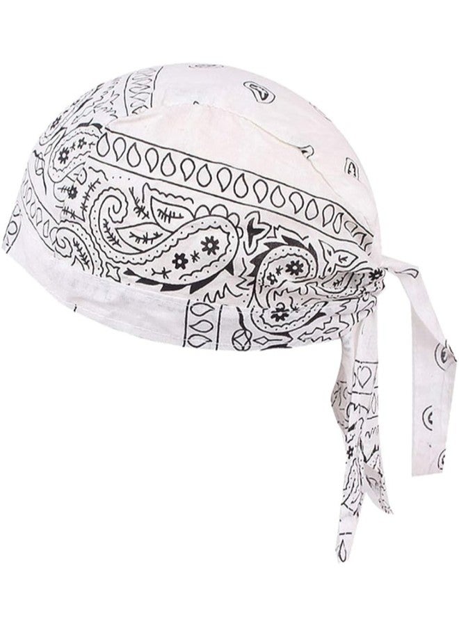 4x Men Durag Skull Cap Hair Loss Head Scarf Muslim  - Image 4