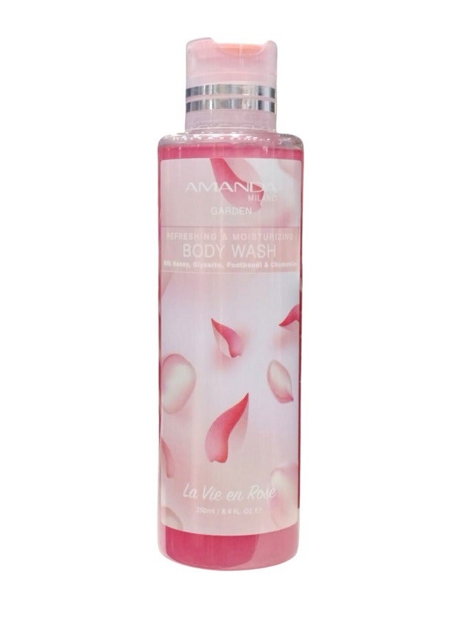 Amanda Body wash la vie en rose 250ml