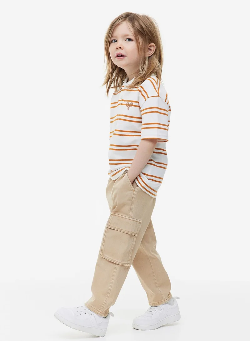 H&M Kids 2 Pack Essential Cargo Joggers