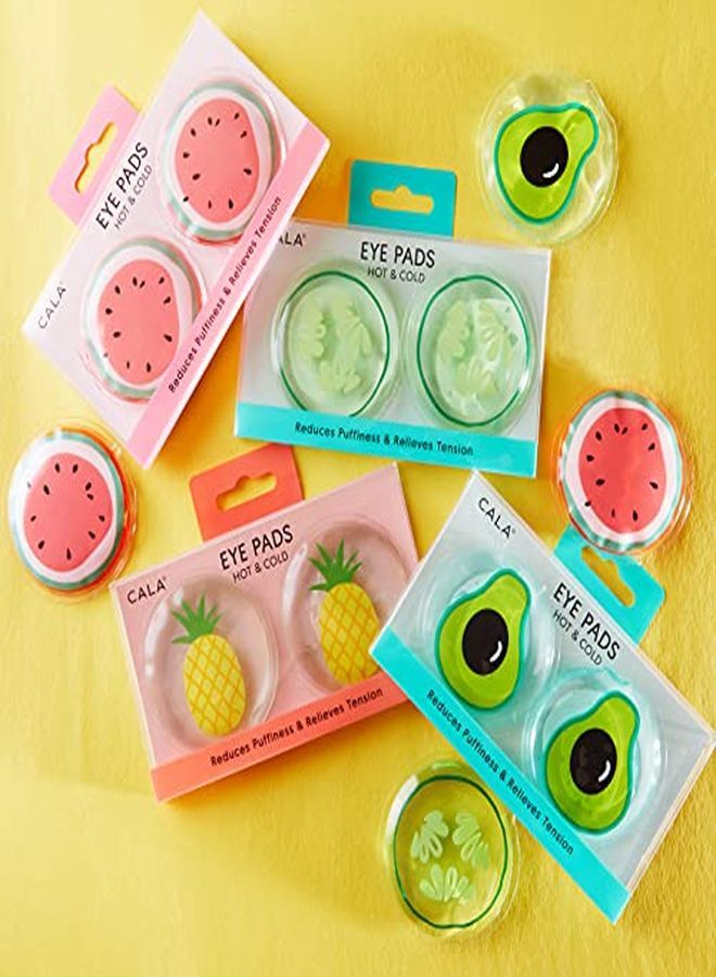 CALA Hot And Cold Eye Pads - Relieves Puffiness And Tension, Watermelon (69163) - Image 3