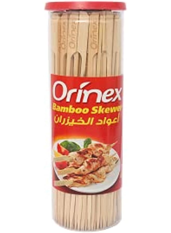 Orinex Bamboo Skewer 18 Cm 105 Pcs Pack Of 1 - Image 1