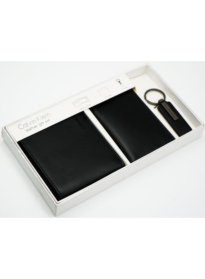 CALVIN KLEIN JEANS PLUS Set CK for Men Wallet-Card Holder-Ken Chain  - Image 1