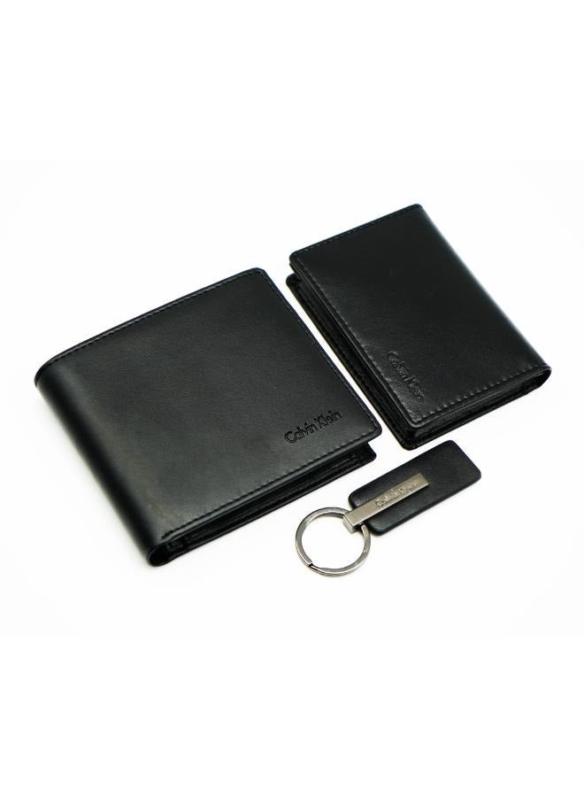 CALVIN KLEIN JEANS PLUS Set CK for Men Wallet-Card Holder-Ken Chain  - Image 2