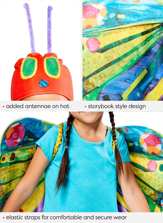 Rubies عالم إريك كارل: مجموعة زي الفراشة الجميلة للأطفال من روبيز، 4T - Image 2