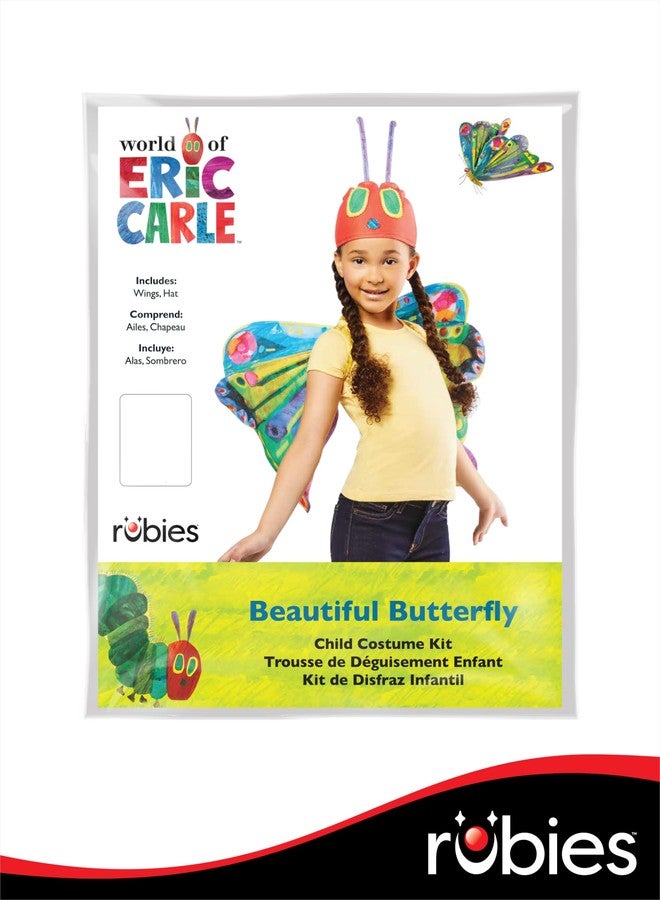 Rubies عالم إريك كارل: مجموعة زي الفراشة الجميلة للأطفال من روبيز، 4T - Image 3