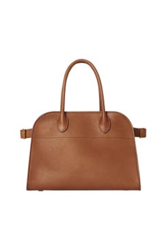 Brown-Plain leather-Small