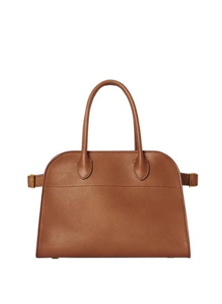Brown-Plain leather-Small