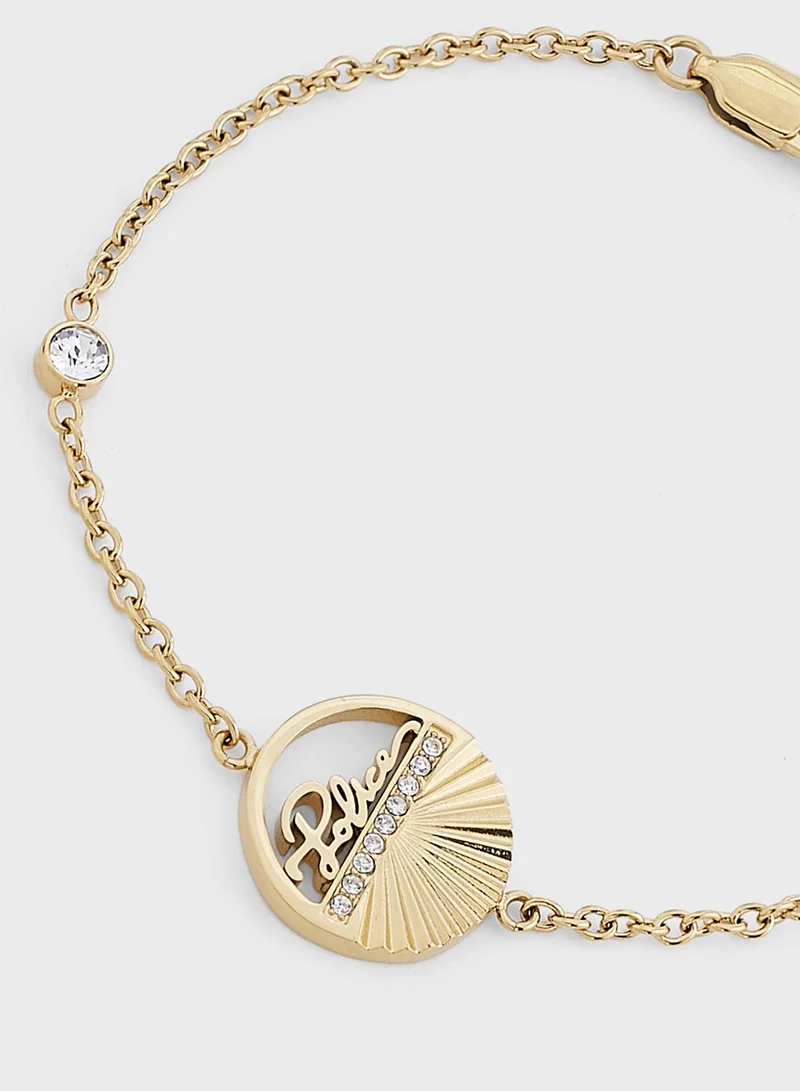 POLICE Bracelet With Crystals
