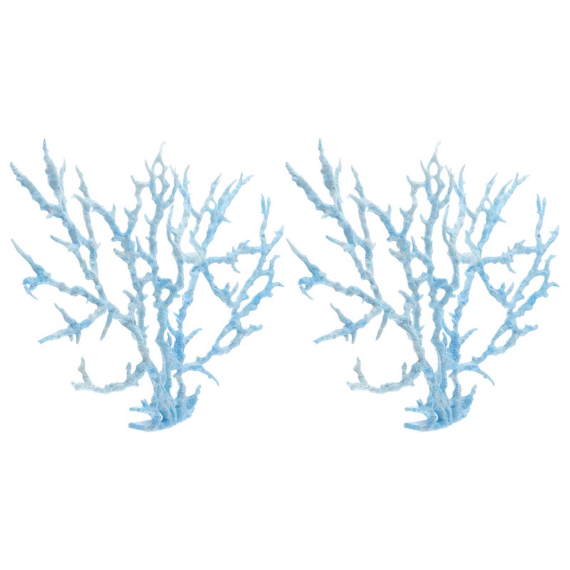 1pc Aquarium Underwater Coral Decor Fish Landscape Ornament - Image 1