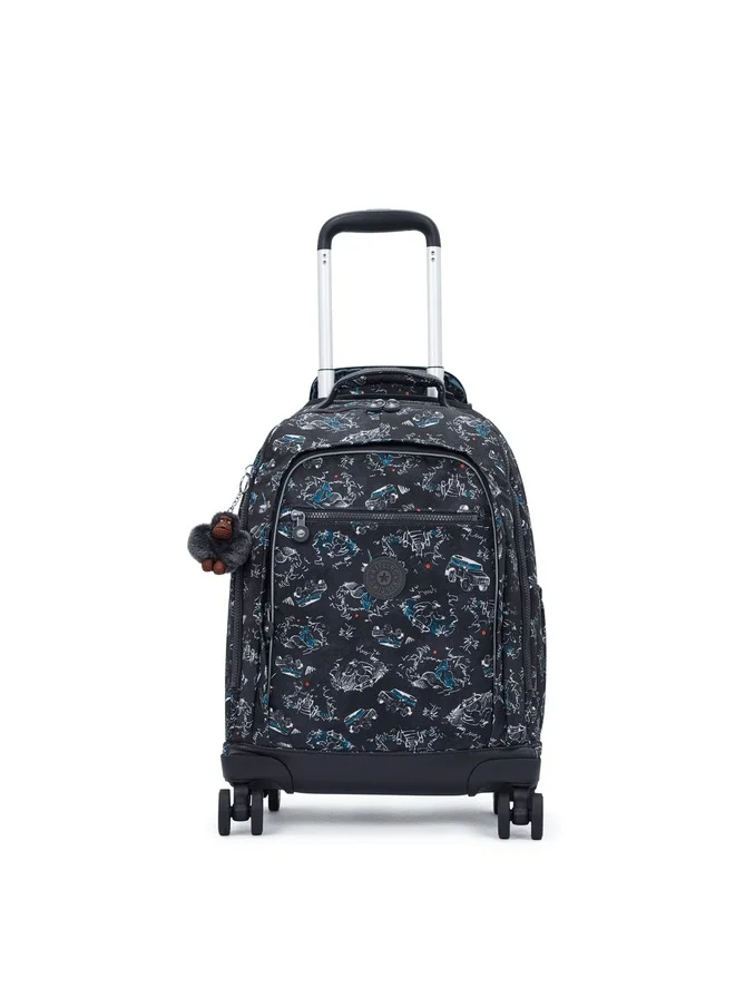 كيبلينغ New Zea Jungle Fun Race Large Wheeled Backpack