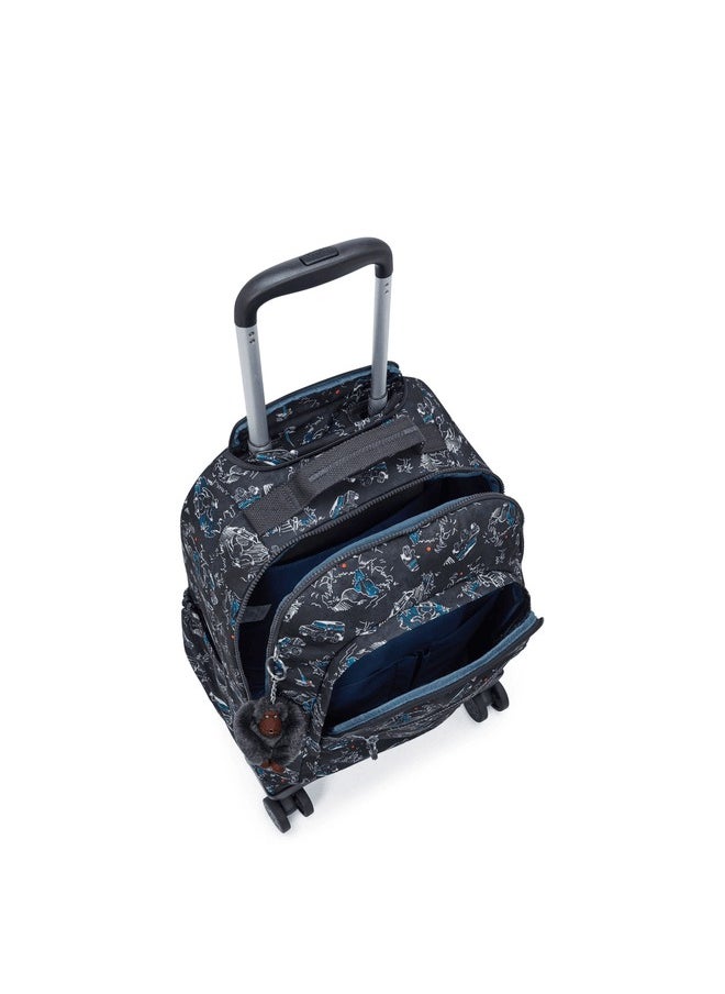 kipling New Zea Jungle Fun Race Large Wheeled Backpack  - Image 3
