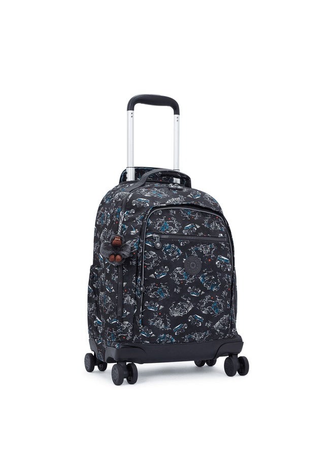 kipling New Zea Jungle Fun Race Large Wheeled Backpack  - Image 4