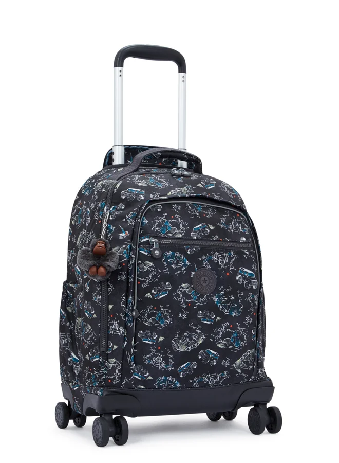 kipling Large wheeled backpack (with laptop protection) Unisex Jungle Fun Race New Zea