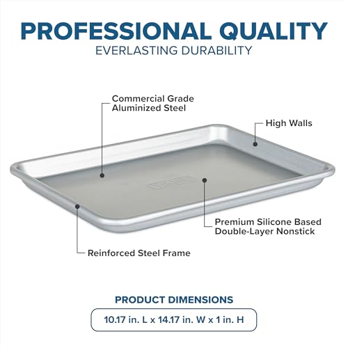 Viking صينية خبز من الفولاذ المؤكسد غير اللاصق من فيكينغ، ألمنيوم - Image 5