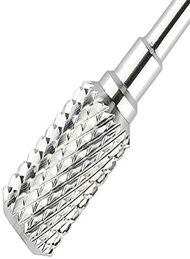 Pana Beauticom Professional Pana Brand Large Dome Top Barrel Nail Carbide Bit 3/32" Shank Size for Manicure, Dremel, Buffing Nails (XC - EXTRA COARSE, SILVER) - Image 4
