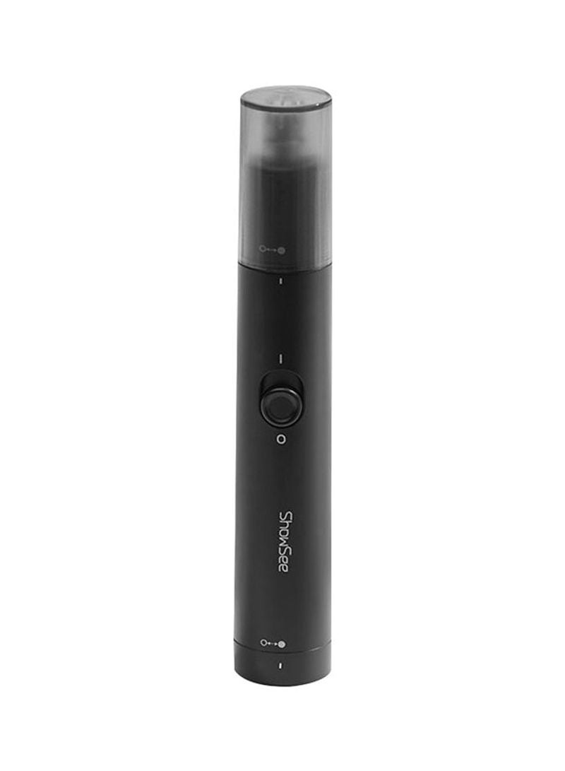 ShowSee Electric Nose Hair Trimmer Black 15.00 x 3.50 x 3.50cm - Image 1