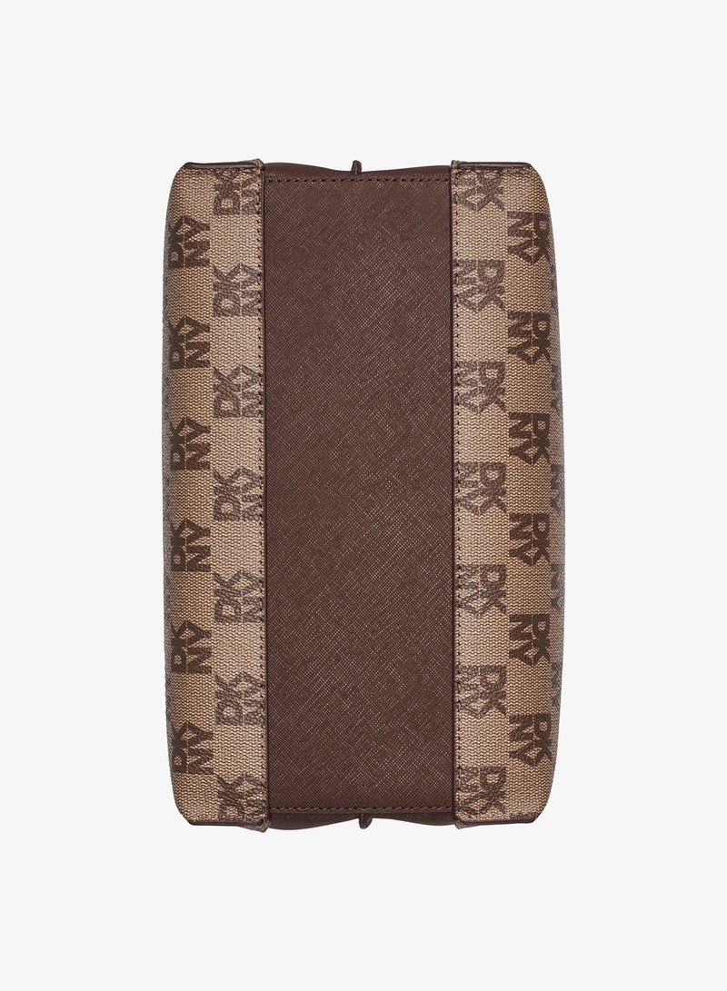 دكني حقيبة يد علوية بشعار فاي - Image 4