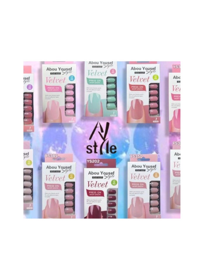 Abou Yousef Style - Installation nails, 12 pieces, No.243 sh - Image 1