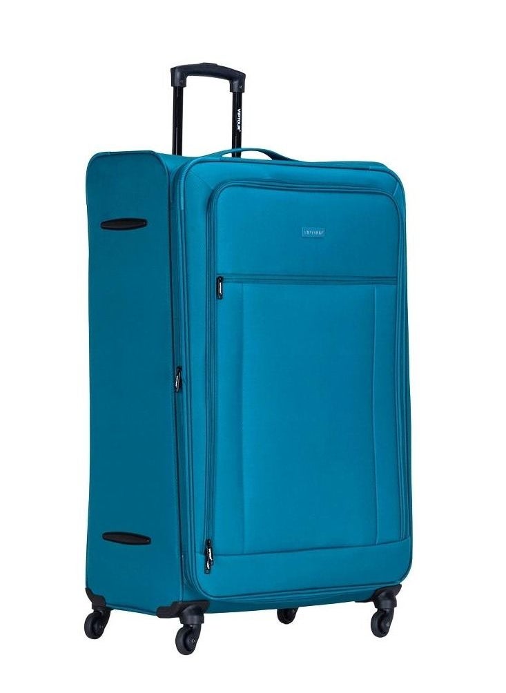 VIPTOUR - Set of 4 Light Weight Polyester Jacqard Trolley Luggage With Number Lock 20,24,28,32 Inches - Image 1