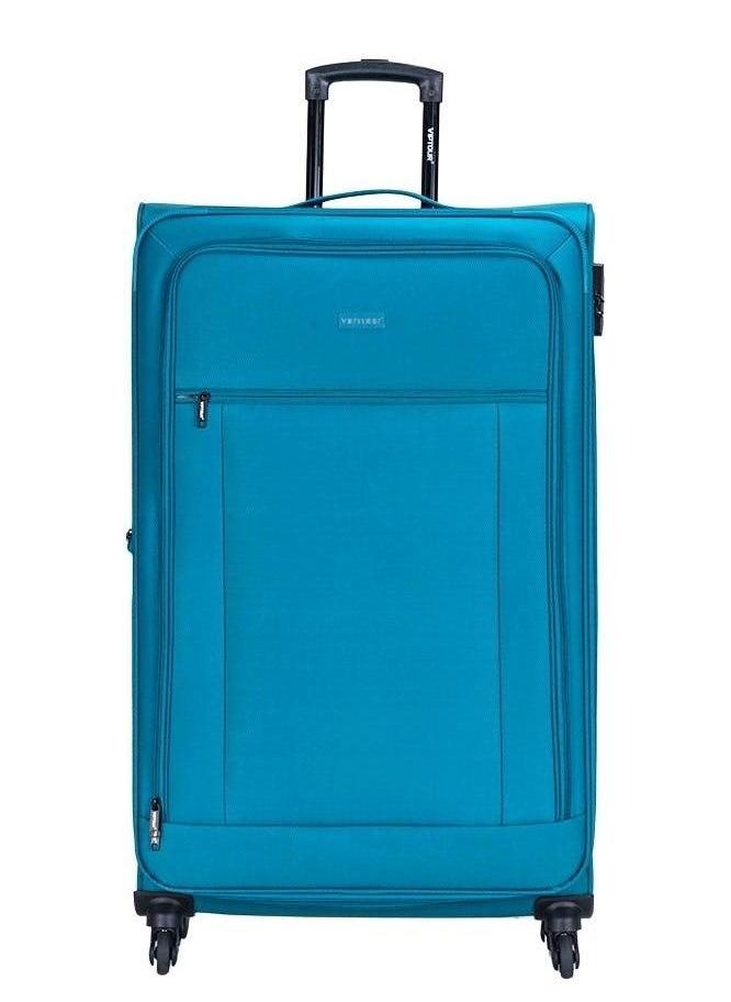 VIPTOUR - Set of 4 Light Weight Polyester Jacqard Trolley Luggage With Number Lock 20,24,28,32 Inches - Image 1