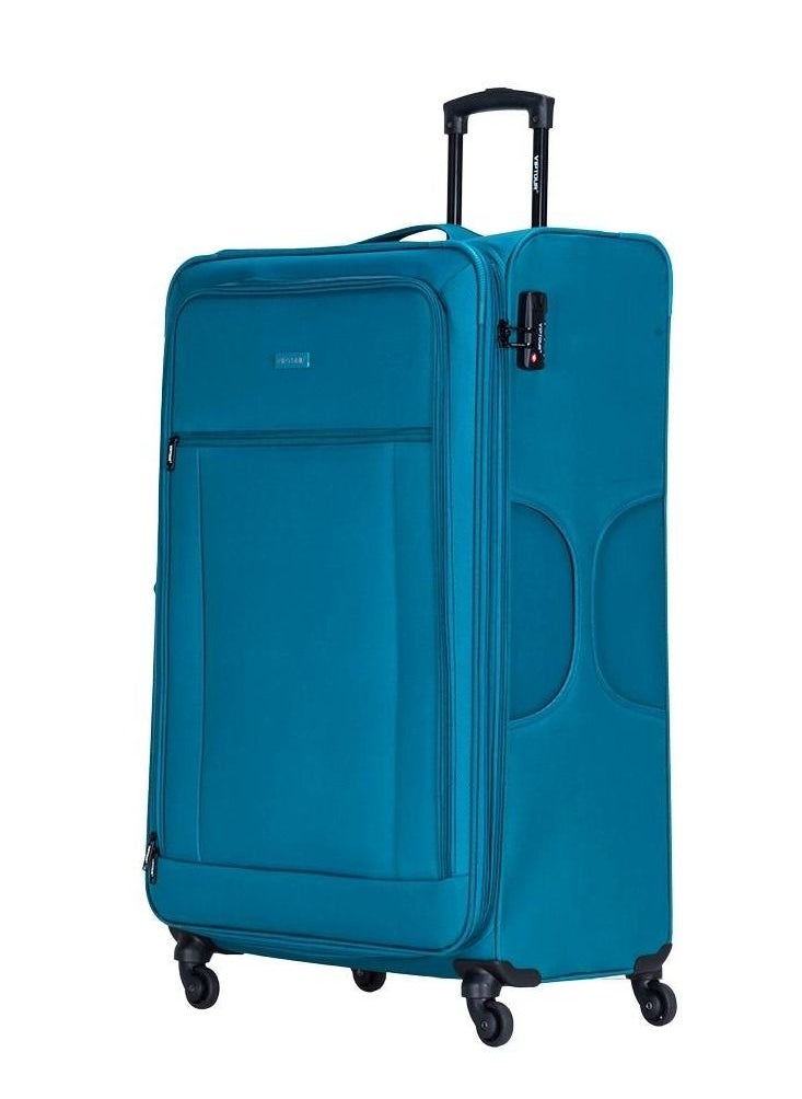 VIPTOUR - Set of 4 Light Weight Polyester Jacqard Trolley Luggage With Number Lock 20,24,28,32 Inches - Image 1