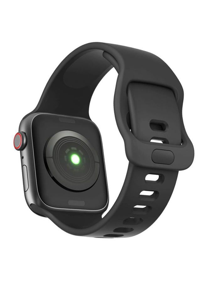 vesus Replacement Band For Apple Watch Series 5/4/3/2/1 40/38mm Black