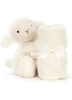 Jellycat Jellycat Bashful Lamb Baby Stuffed Animal Security Blanket  - Image 2