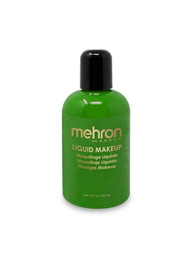 mehron Makeup Liquid Face and Body Paint (45 oz) (GREEN) - Image 1