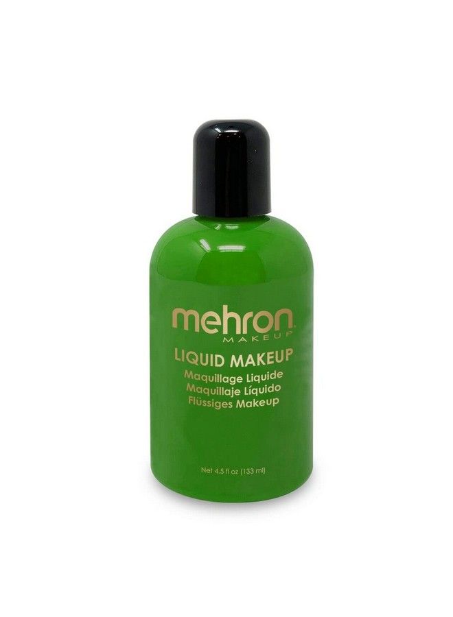 mehron Makeup Liquid Face and Body Paint (45 oz) (GREEN) - Image 2